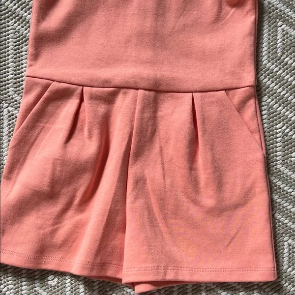 Janie and Jack Coral Ruffle Romper - Picture 5 of 5